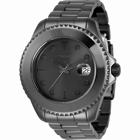 Invicta Men's Watch - Pro Diver Automatic Black Stainless Steel Bracelet | 35039
