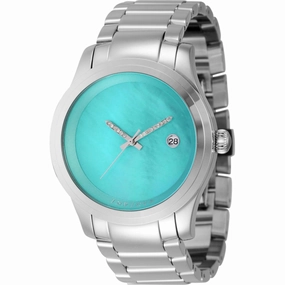 Invicta Men's Watch - Pro Diver Automatic Blue MOP Dial Silver Tone Bracelet | 45412