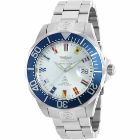 Invicta Men's Watch - Pro Diver Automatic Silver Tone Dial Steel Bracelet | 21324