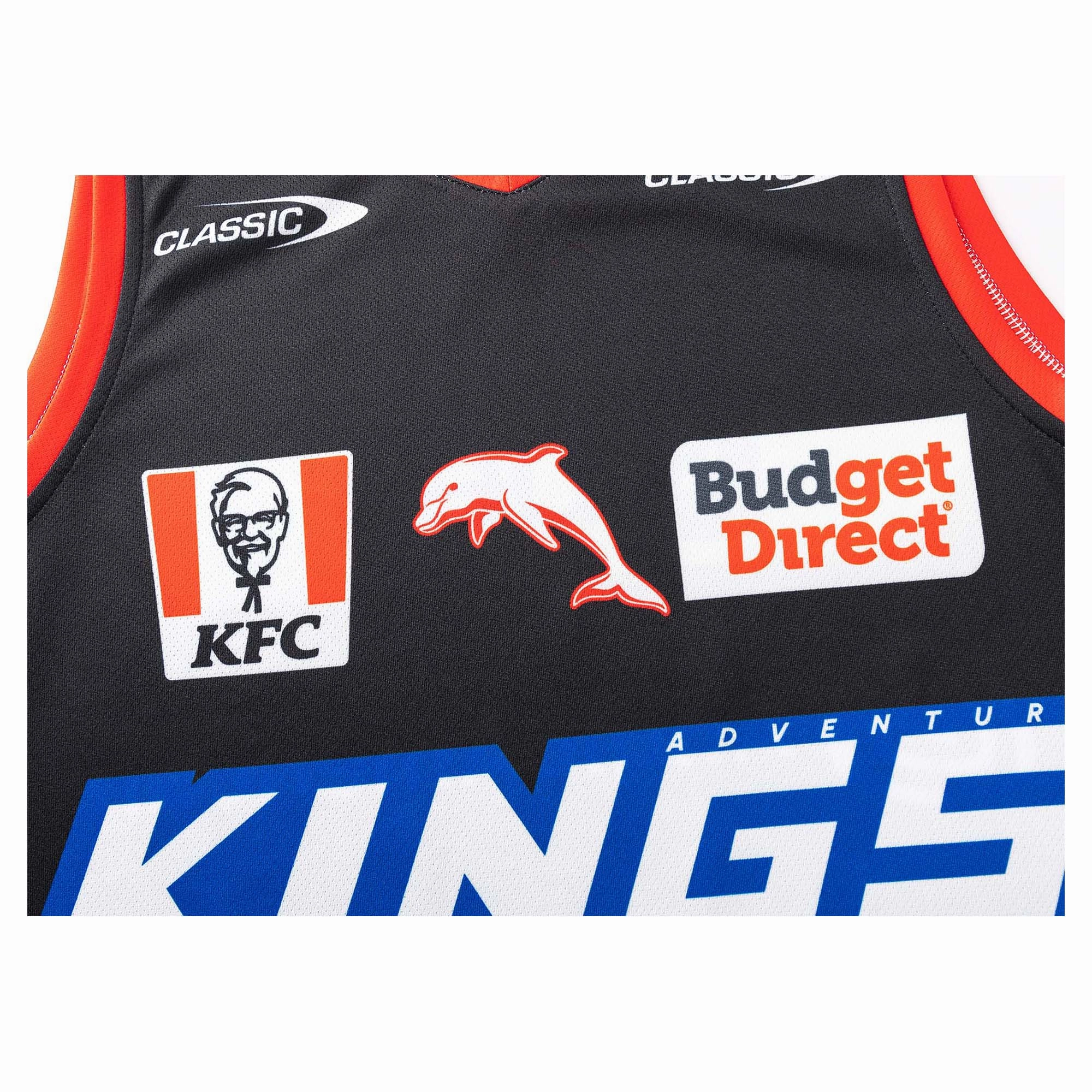 Junior's NRL Redcliffe Dolphins 2025 Pro Training Singlet