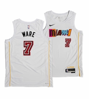 Kel'el Ware Nike Miami Mashup Vol. 2 Youth Swingman Jersey - Player's Choice
