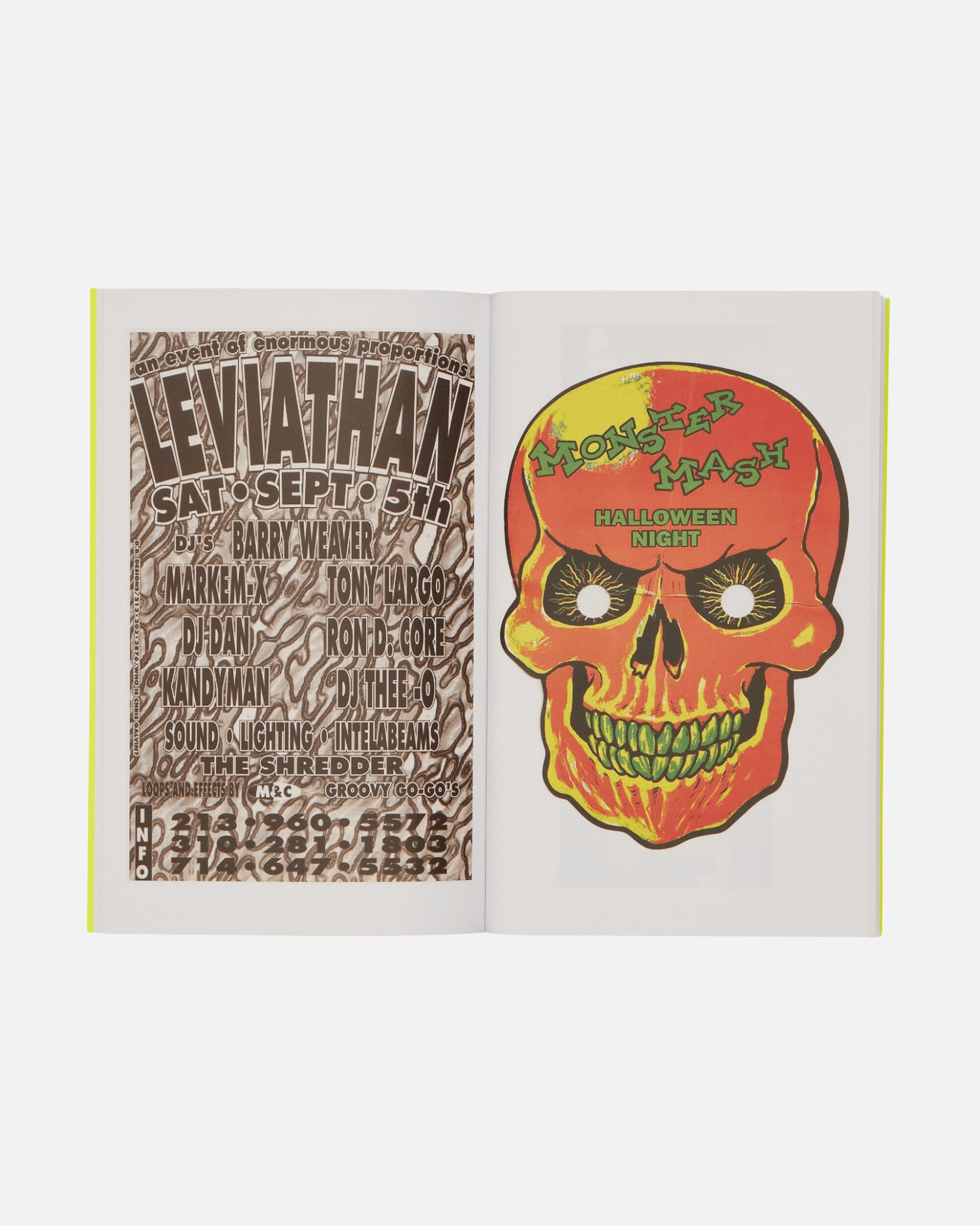 L.A. Rave Flyers 1991-1994 Zine