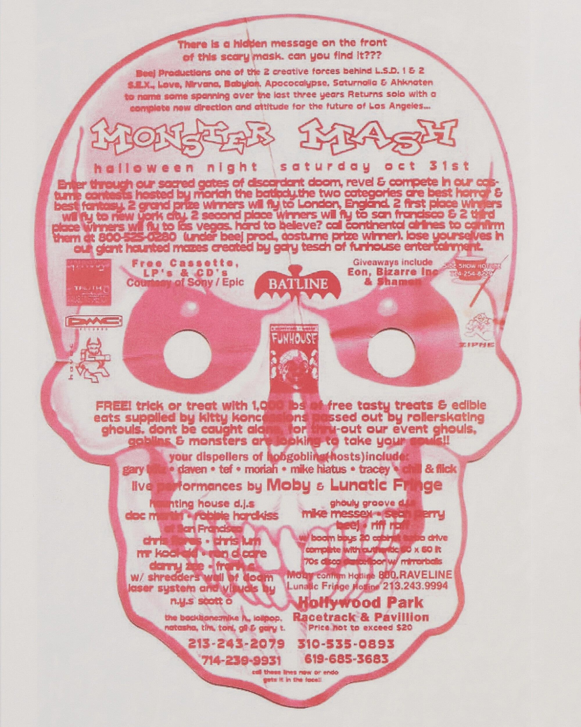 L.A. Rave Flyers 1991-1994 Zine