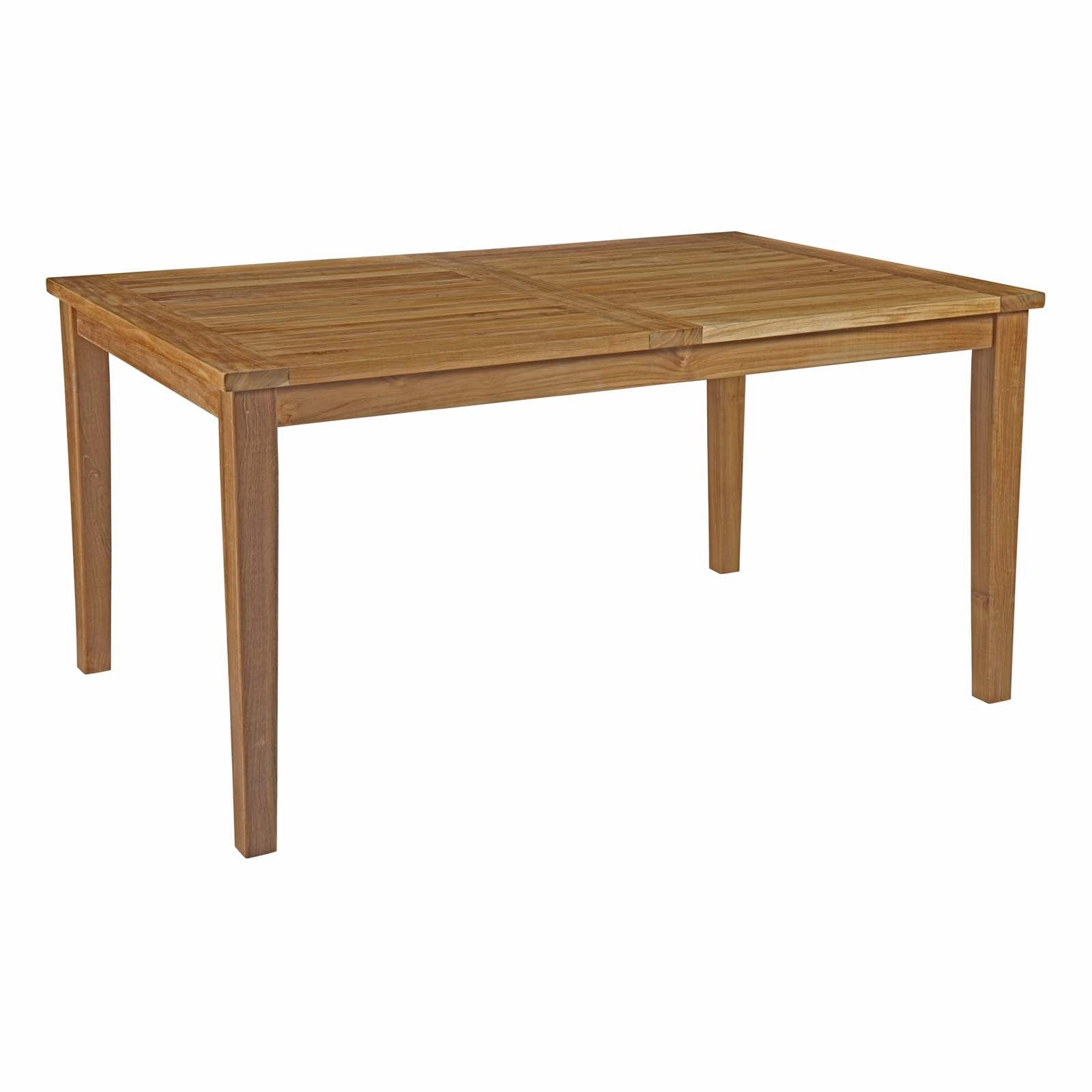 Marina 7 Piece Outdoor Patio Teak Dining Set by Modway