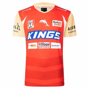 Men's NRL Redcliffe Dolphins 2025 Pro Training Tee