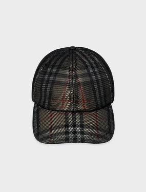 MESH OVRLAY BASEBALL CAP