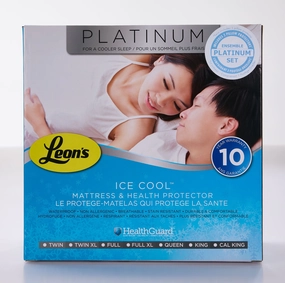 Platinum Twin XL Health Guard & Pillow Protector Set - Ice Cool