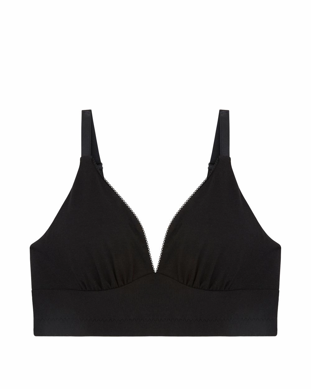 Pocketed Plunge Bra