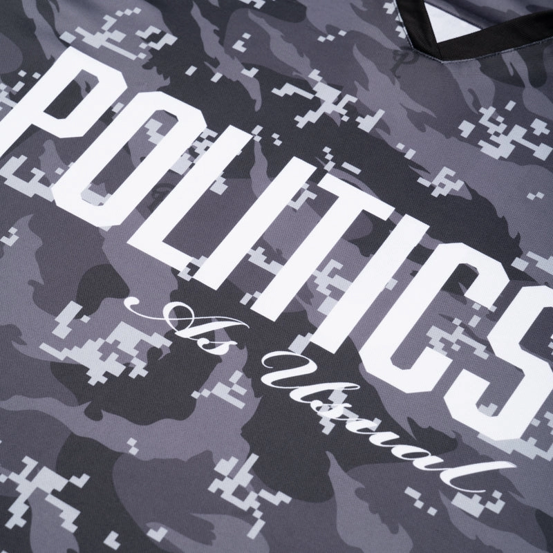 Politics Soccer Jersey - Camo