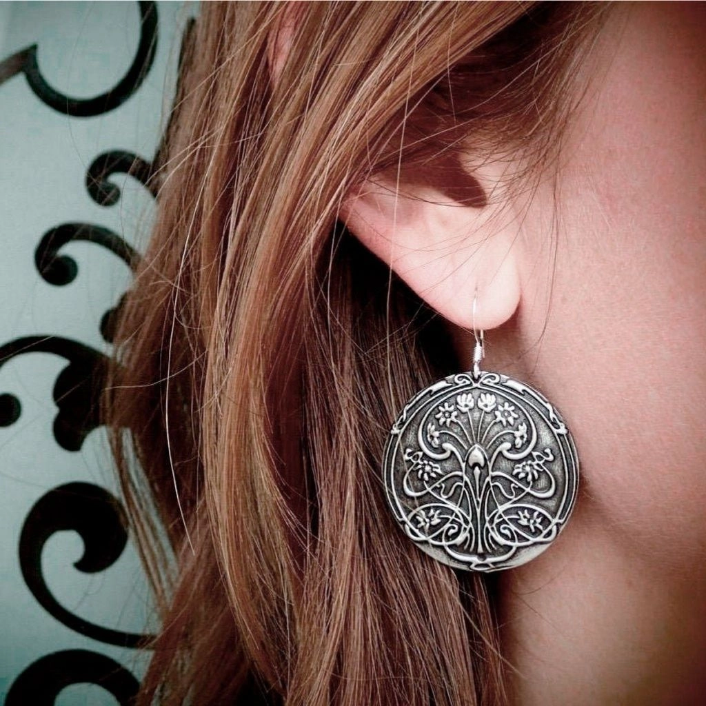 Pond Lily Earrings
