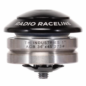 Radio Raceline 1 Integrated Headset - Black