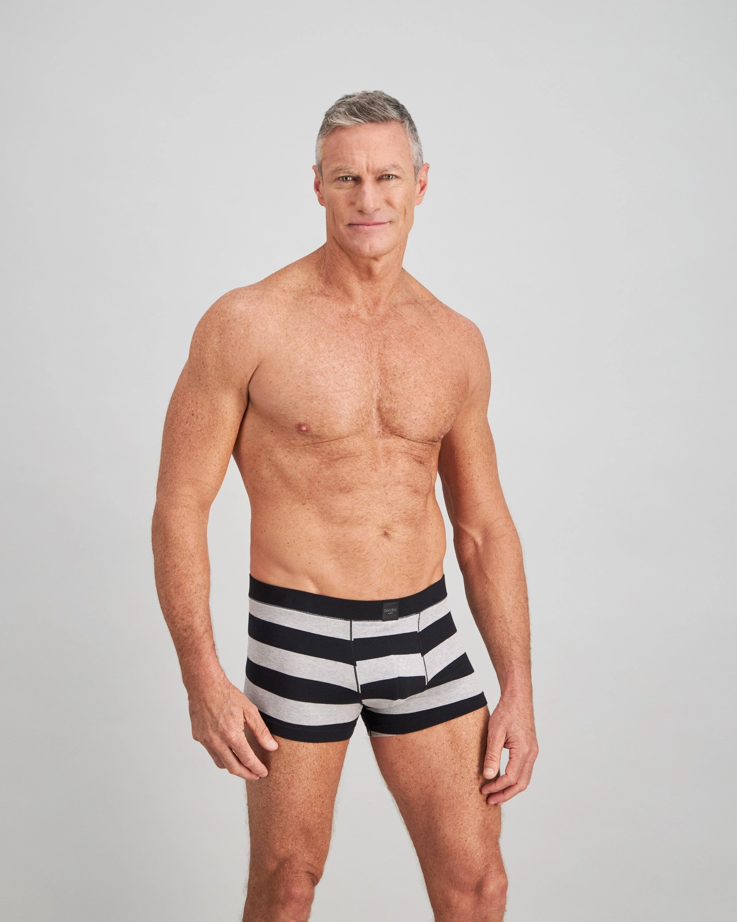 Rugby Stripe Mens Trunk