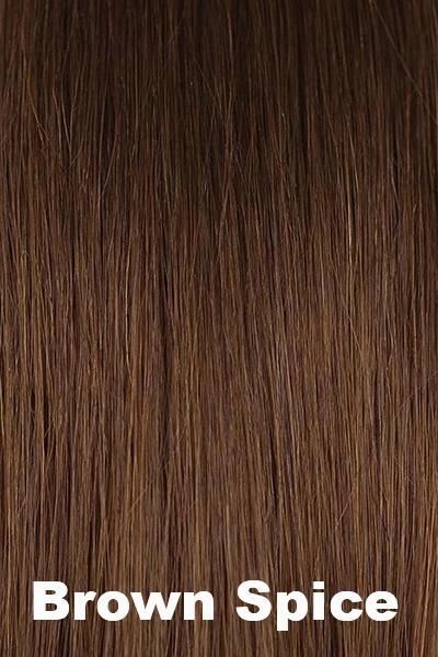 Sale - Amore Toppers - Diamond Top Piece (#8706) - Human Hair - Color: Brown Spice