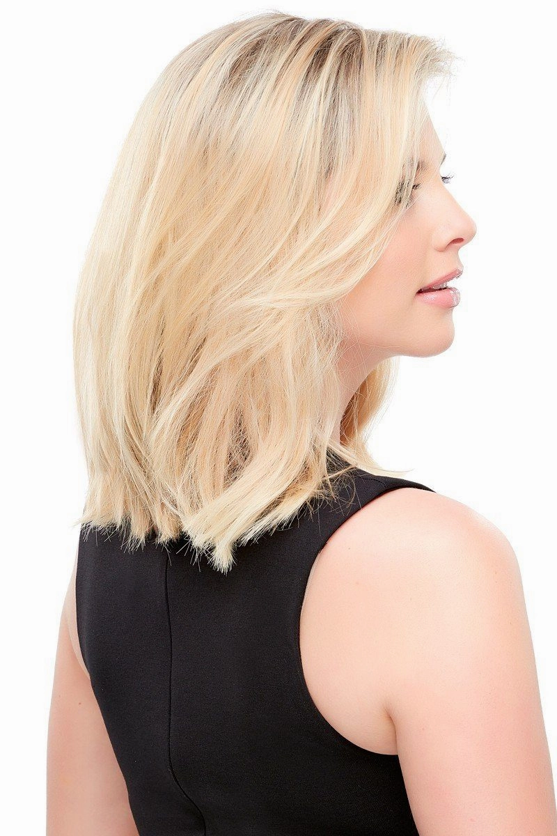 Sale - Jon Renau Toppers - EasiCrown 12" (#736) - Remy Human Hair - Color: 6/33 (Raspberry Twist)