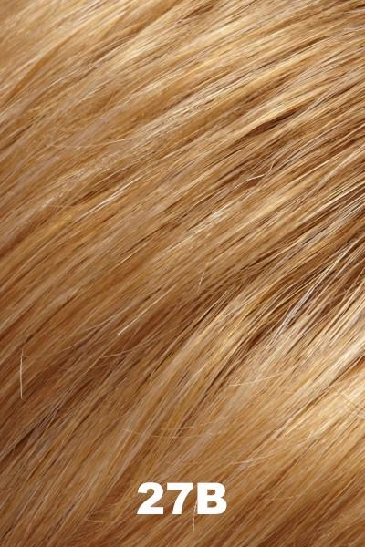 Sale - Jon Renau Toppers - EasiPart 12 (#724) - Remy Human Hair - Color: 27B (Peach Tart)