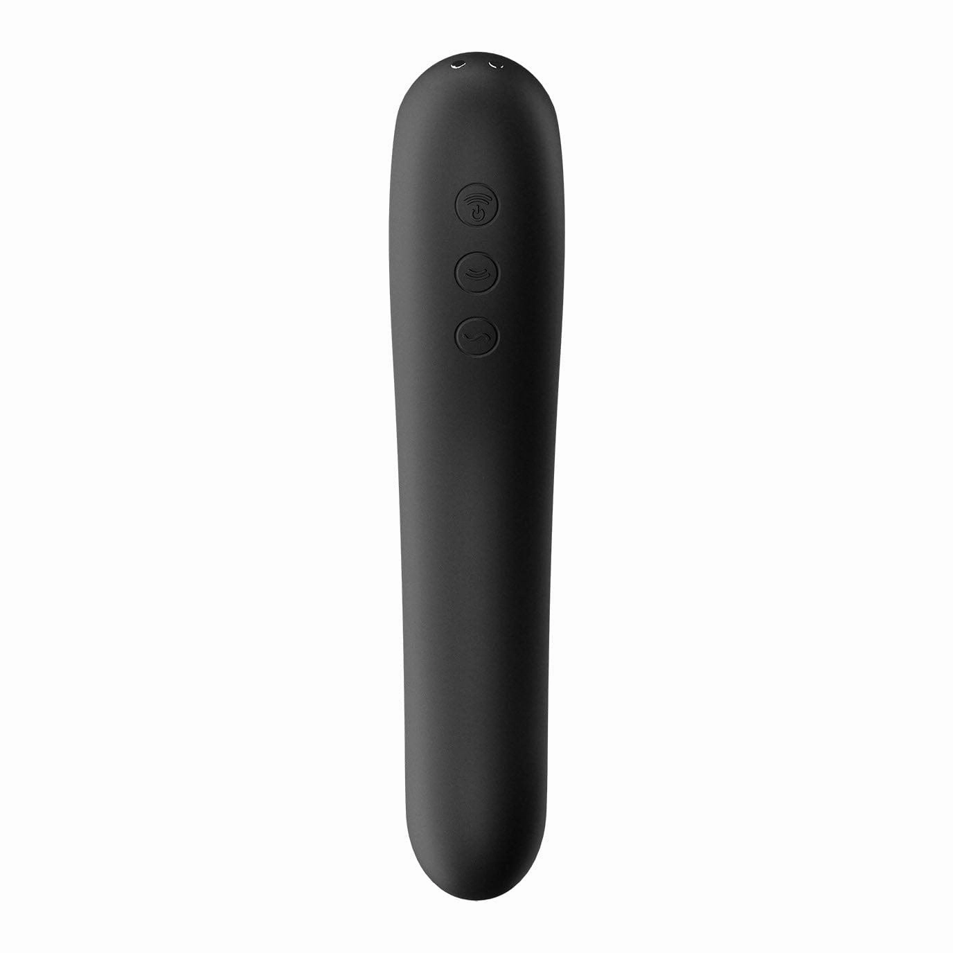 Satisfyer - Dual Kiss Insertable Air Pulse Vibrator Clitoral Air Stimulator