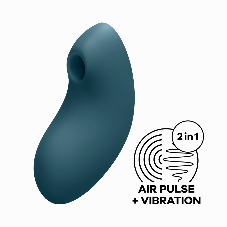 Satisfyer - Vulva Lover 2 Air Pulse Vibration Clitoral Stimulator