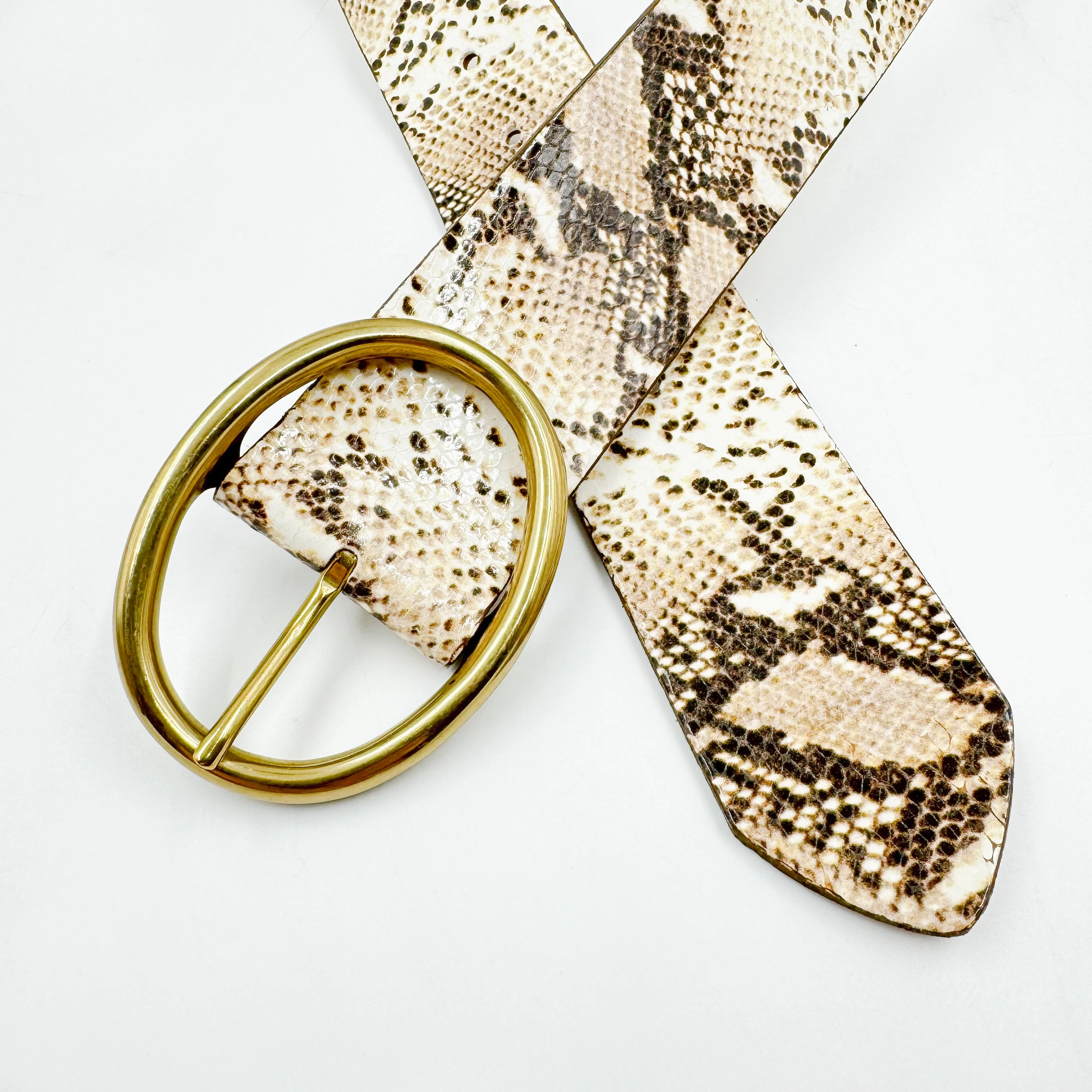 Sawyer Snake Print Belt