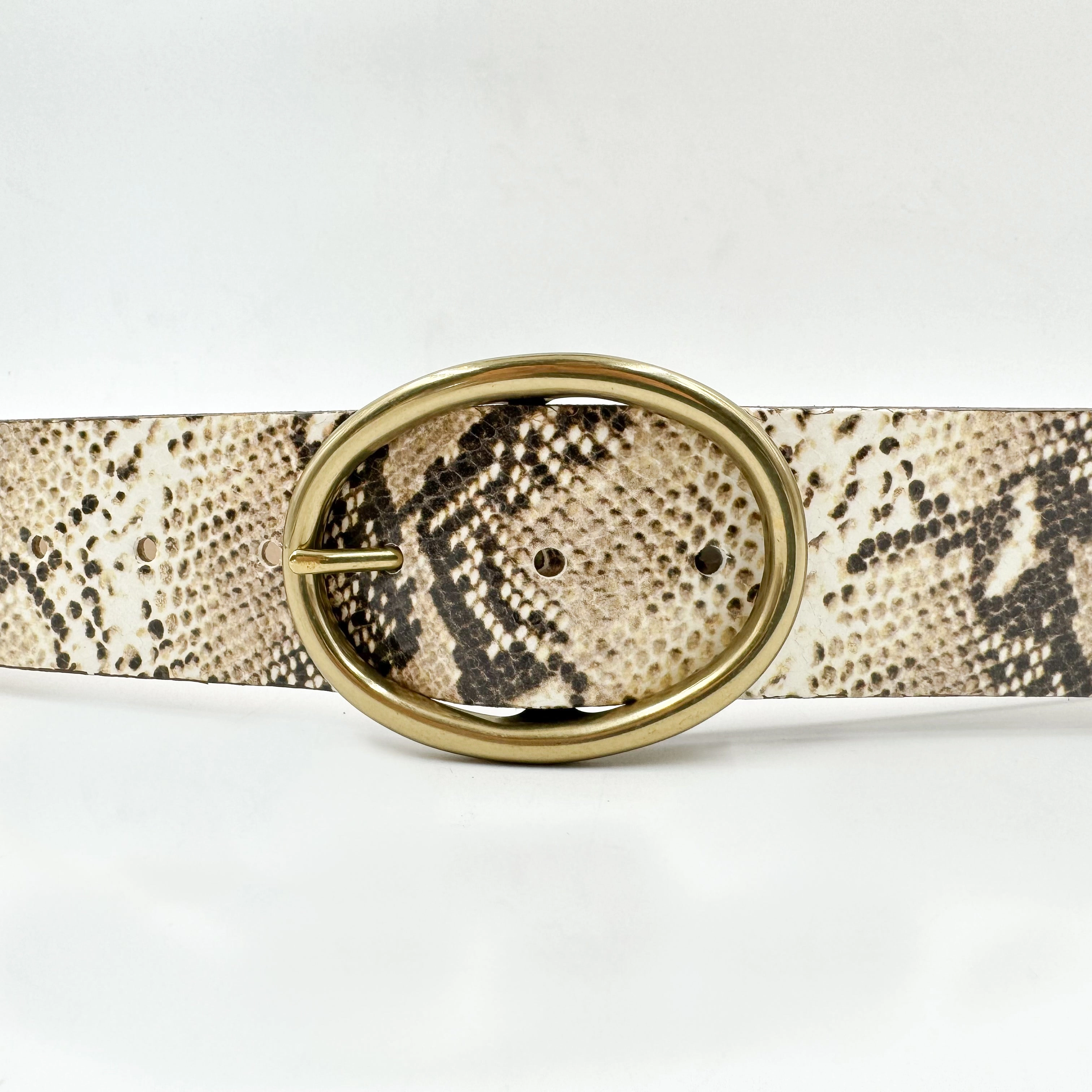 Sawyer Snake Print Belt