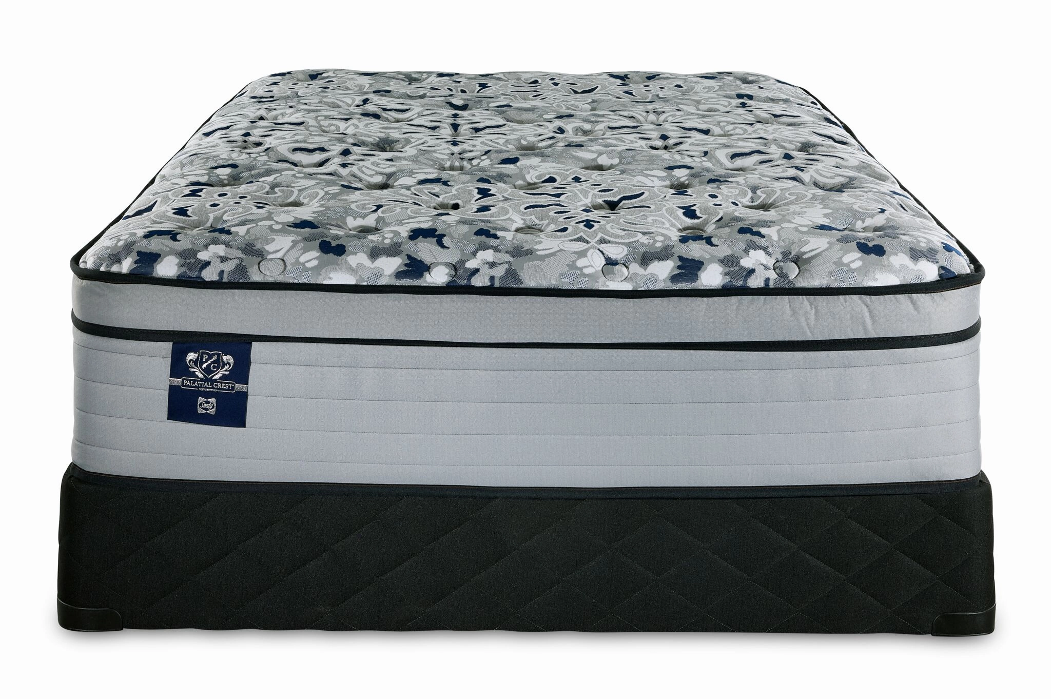 Sealy Posturepedic® Palatial Crest® Kamden II Firm Eurotop Full Mattress and Boxspring Set