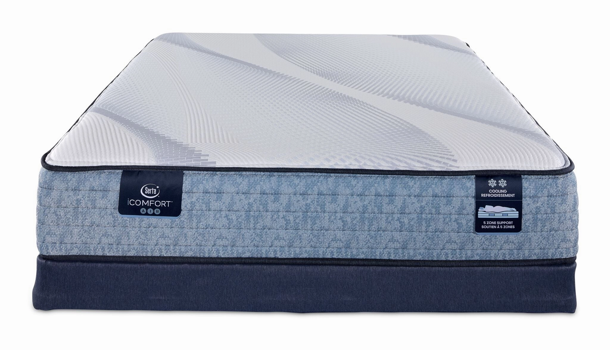 Serta iComfort® AIR 1 Firm 11.5" Full Mattress and Low Profile Boxspring Set