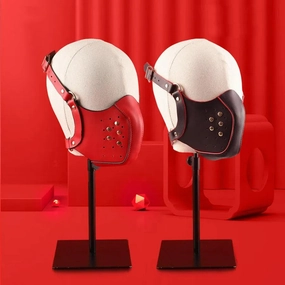 Size Adjustable Leather BDSM Mask
