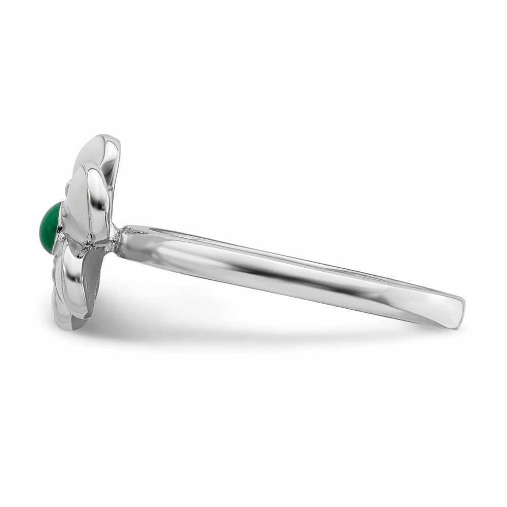 Sterling Silver Stackable Expressions Hawthorn Ring | QSK931