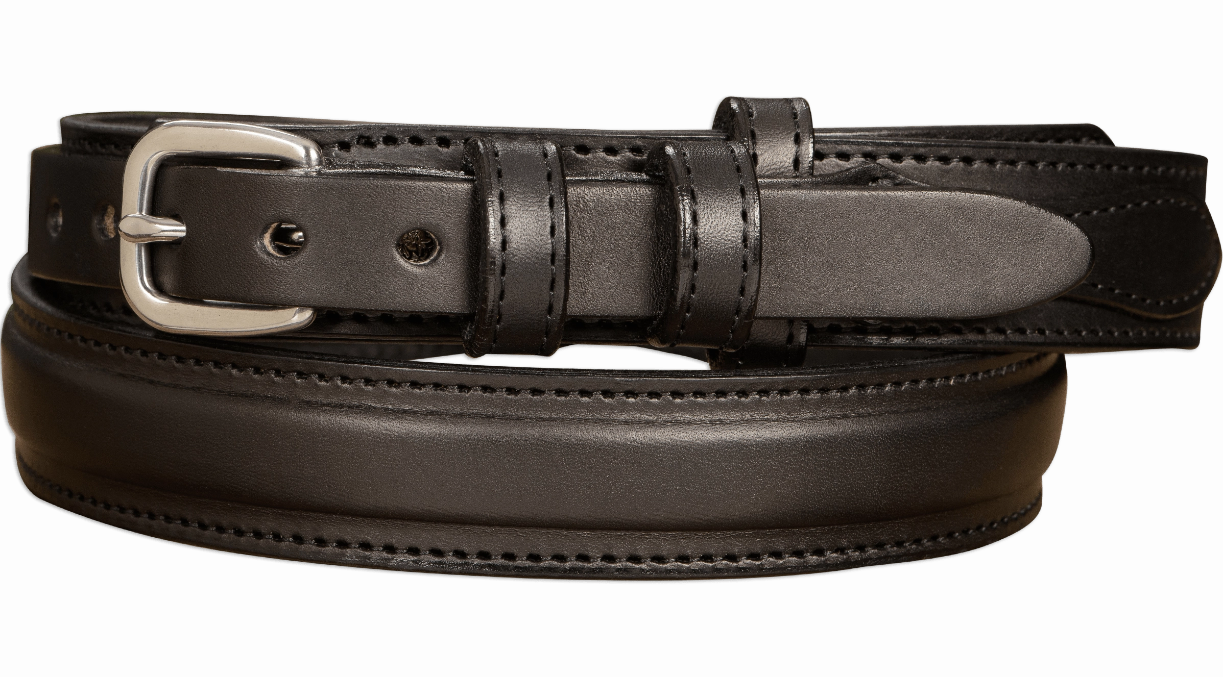 The Walker: Black Stitched Ranger 1.25"