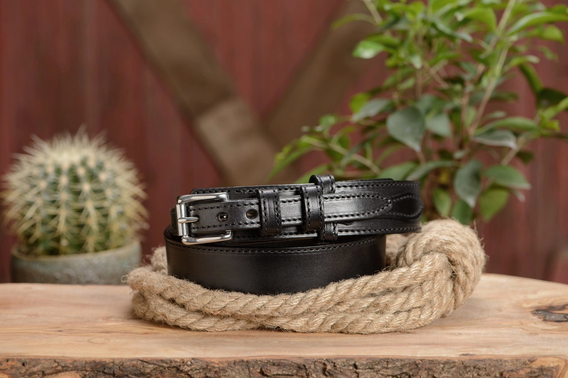 The Winchester: Black Stitched Ranger 1.50"