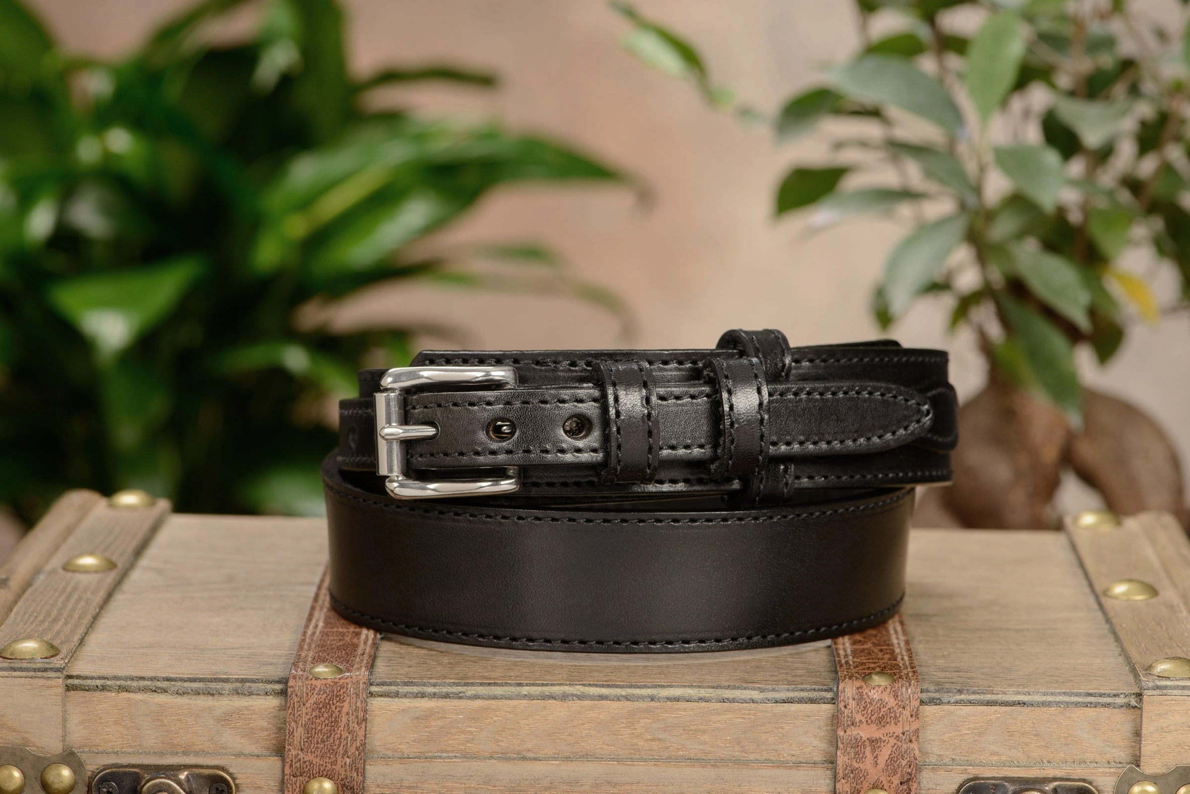 The Winchester: Black Stitched Ranger 1.50"