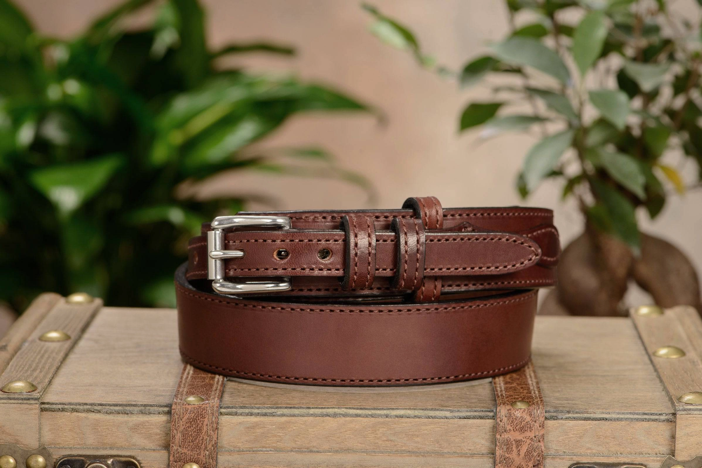 The Winchester: Brown Stitched Ranger 1.50"