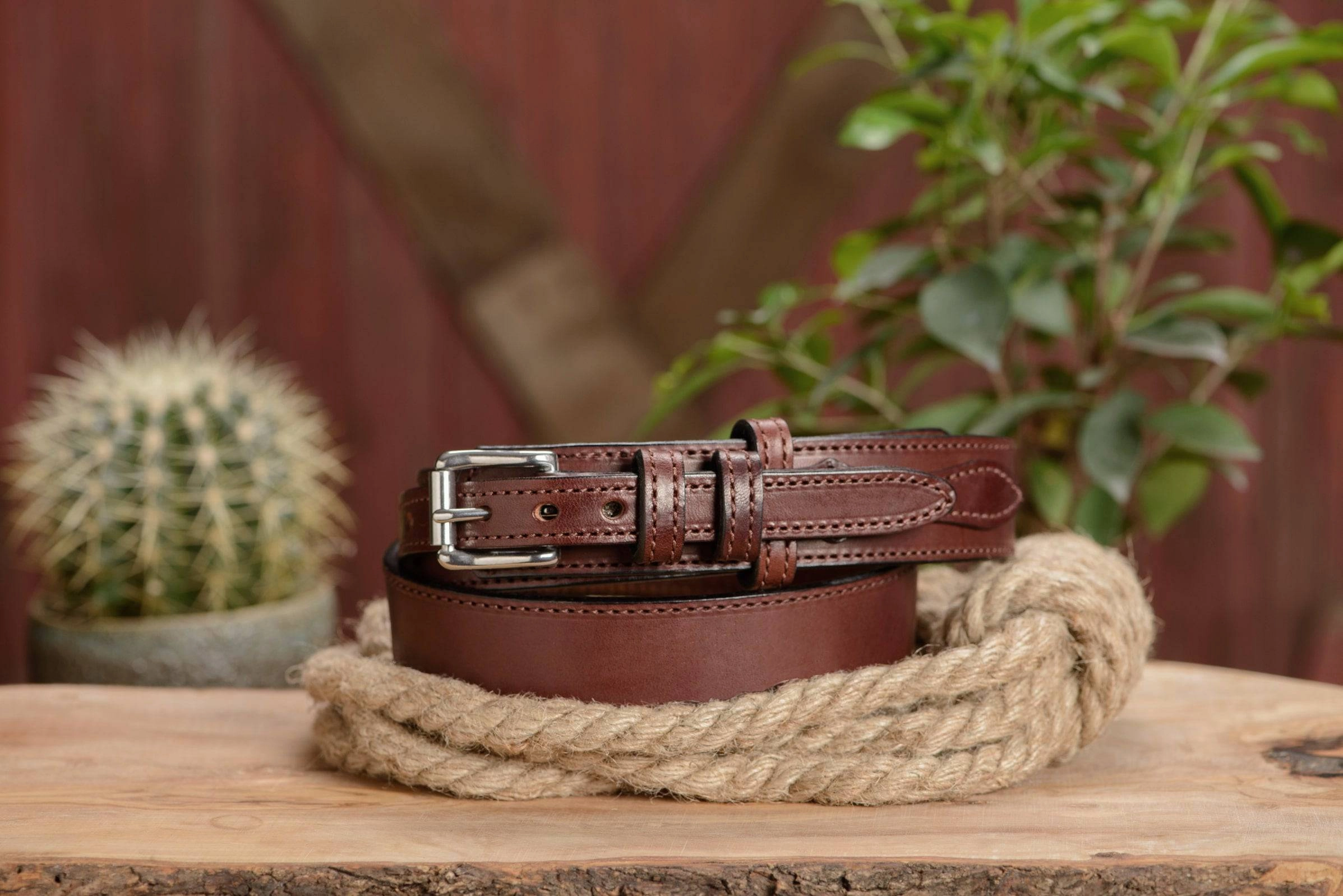 The Winchester: Brown Stitched Ranger 1.50"