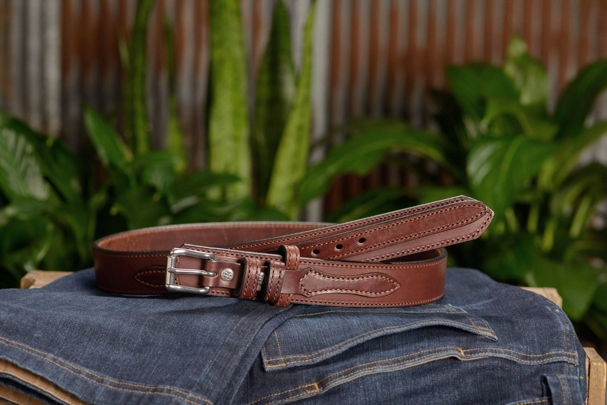 The Winchester: Brown Stitched Ranger 1.50"