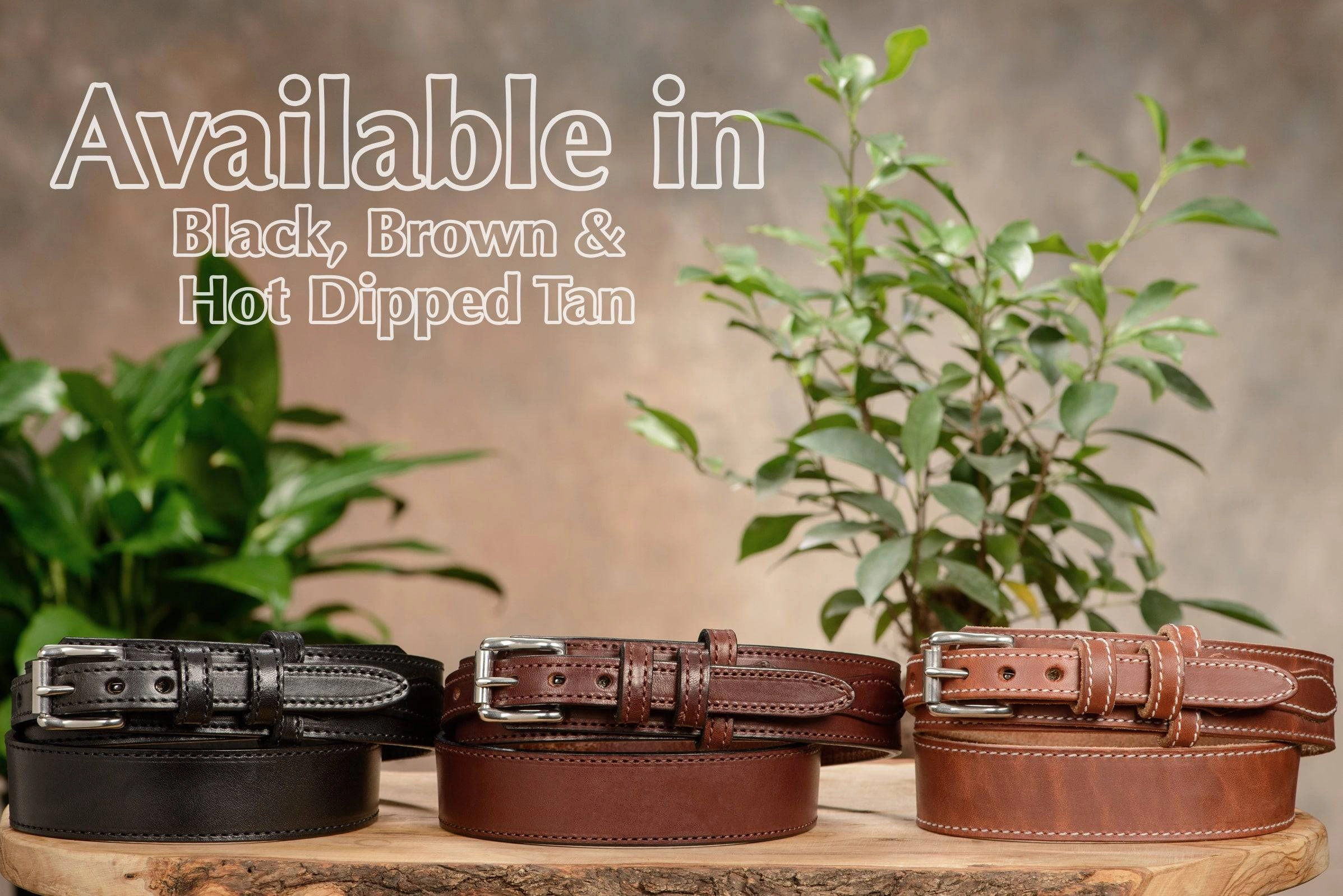 The Winchester: Brown Stitched Ranger 1.50"