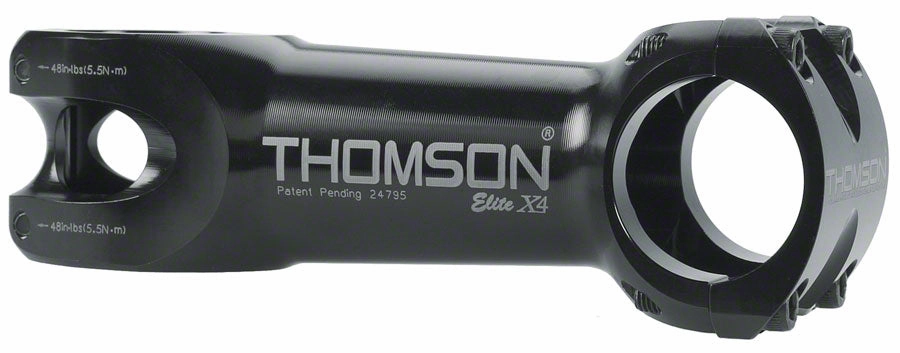 Thomson Elite X4 Mountain Stem - 100mm, 31.8 Clamp,  /-0, 1 1/8", Aluminum, Black