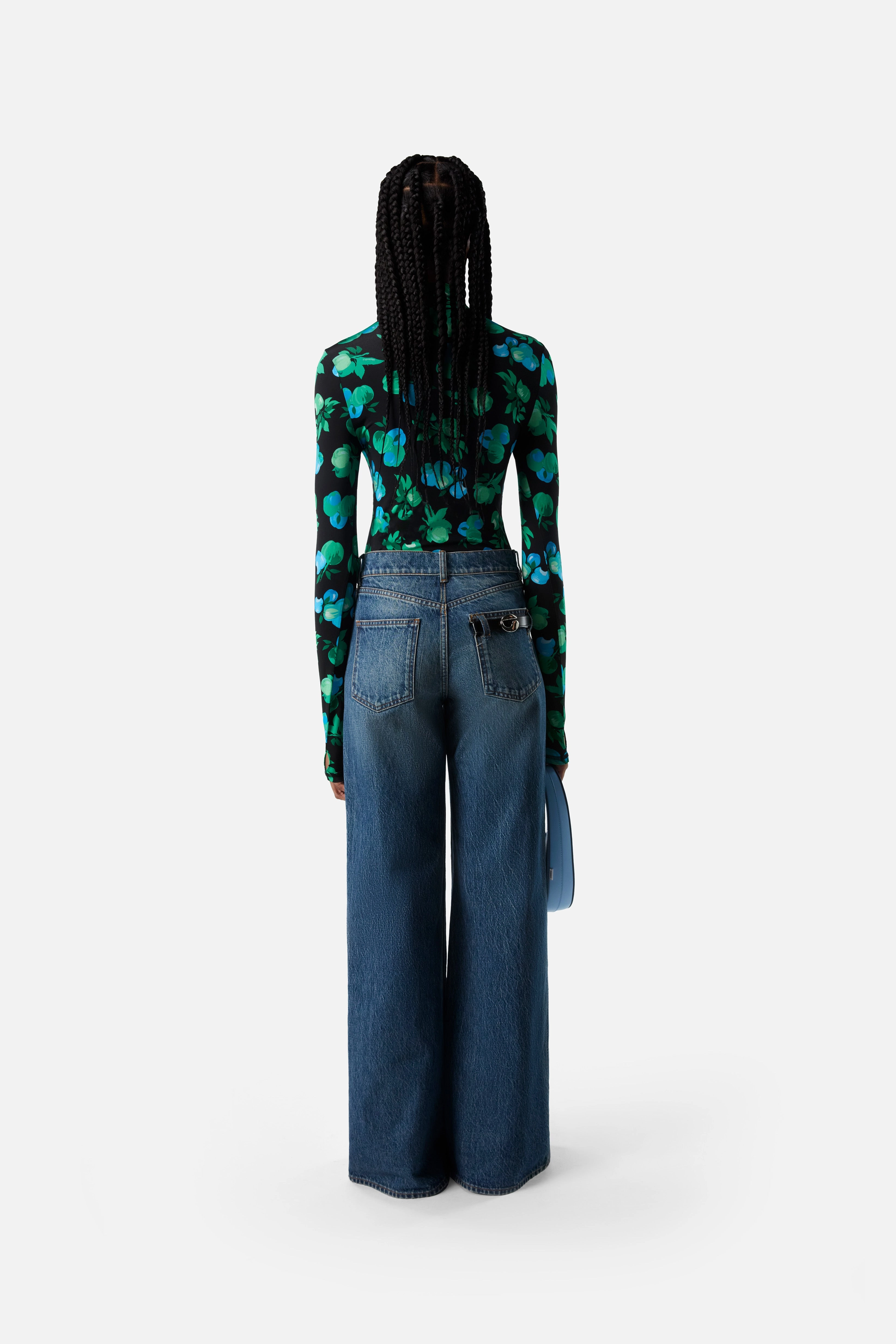 Tight High Neck Top
