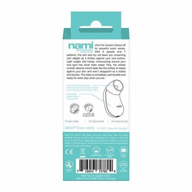 VeDO - Nami Rechargeable Sonic Clitoral Air Stimulator
