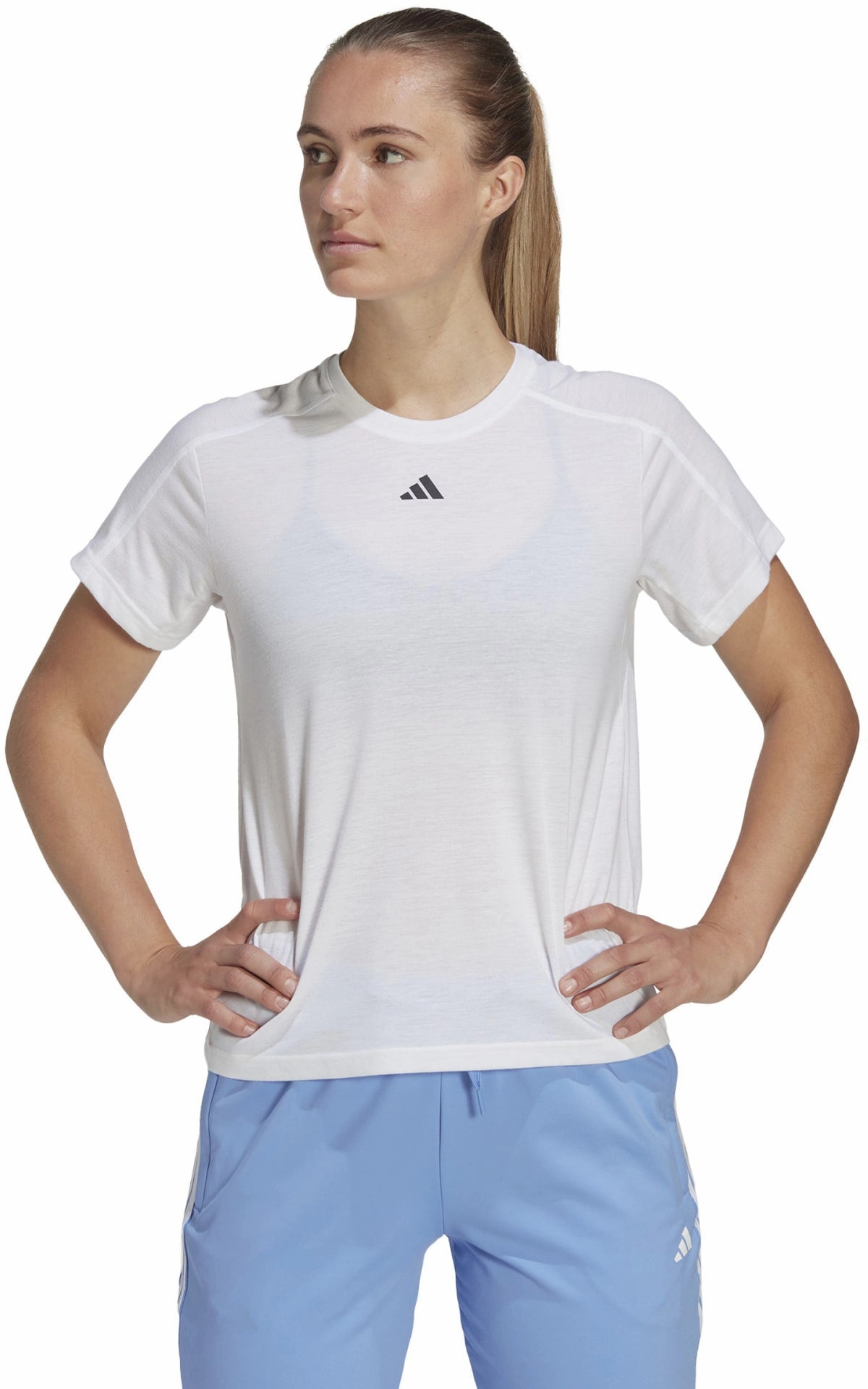 Women's AEROREADY Train Essentials Minimal Branding Crewneck T-Shirt
