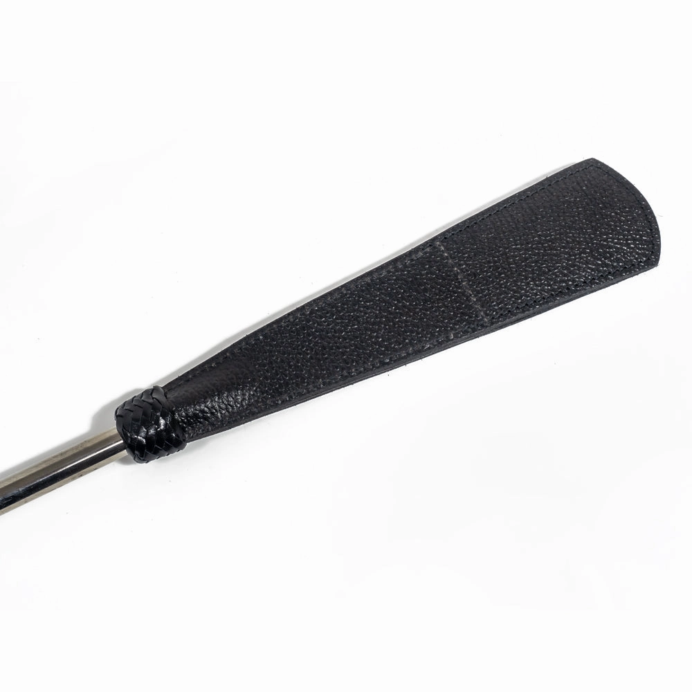 Zorba Split Layer Leather Slapper With Metal Handle